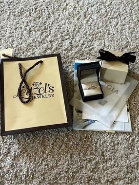 14k Rose Gold Classic Solitaire Engagement Ring with 0.85ctw Round Diamond